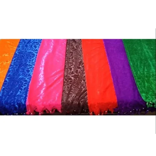 1111 Shawl - Velvet, Medium Size | Multicolor, Plain Pattern, Designed for Women, Weighs 180 Grams