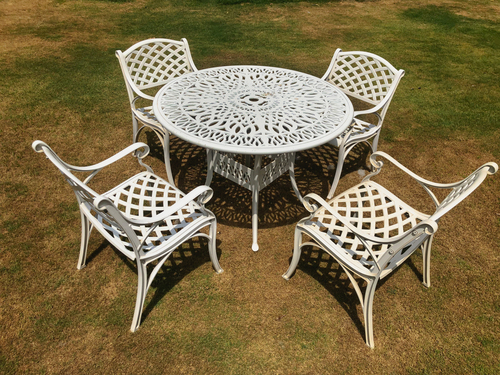 Cast Aluminium Chair Set - CAGF-4