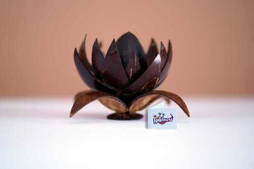 Coconut Shell Lotus Show Piece