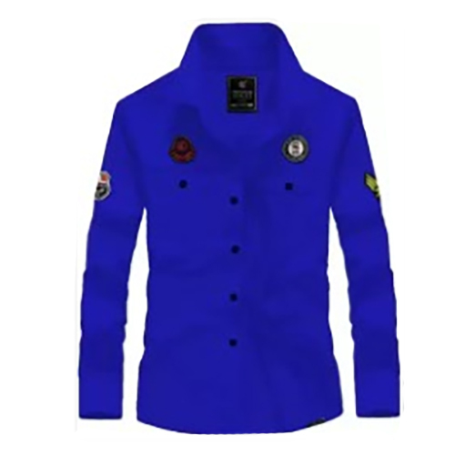 No Fade Classy Shirts Royal Blue