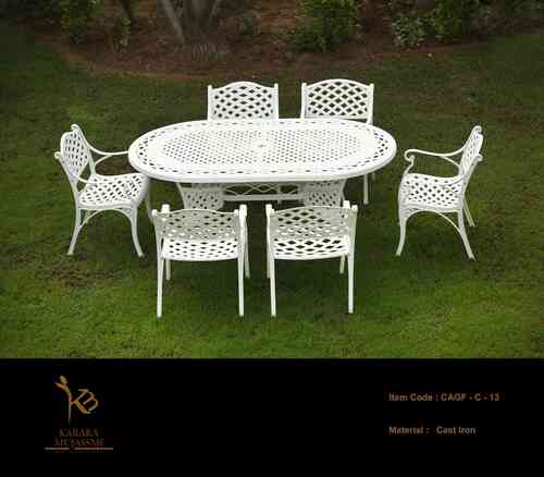 Cast Aluminium Chair Set - CAGF-13