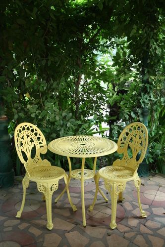 Cast Aluminium Chair Set - CAGF-10