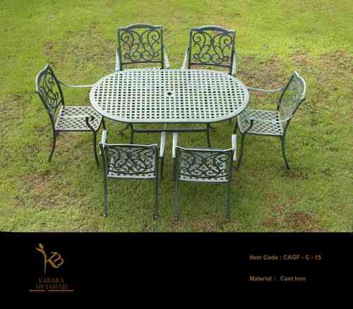 Cast Aluminium Chair Set - Cagf-15