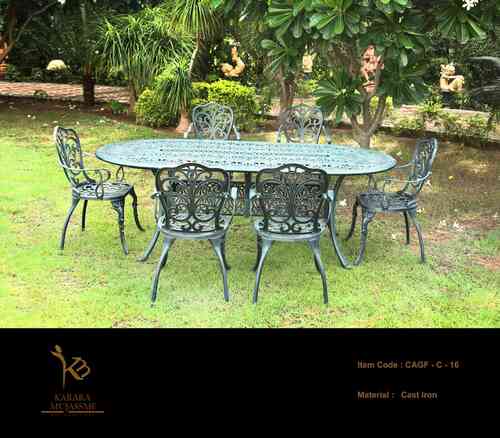 Cast Aluminium Chair Set - CAGF-16