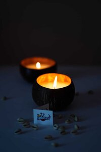 Coconut Shell Candle Diya