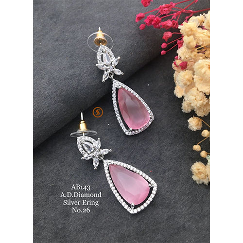 AB 143 A D Artificial Diamond Earing