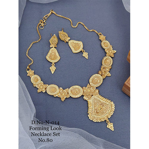 N-014 Forming Look Artificial Necklace Set