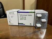 Azithromycin-500mg Tab - Drug Type: General Medicines