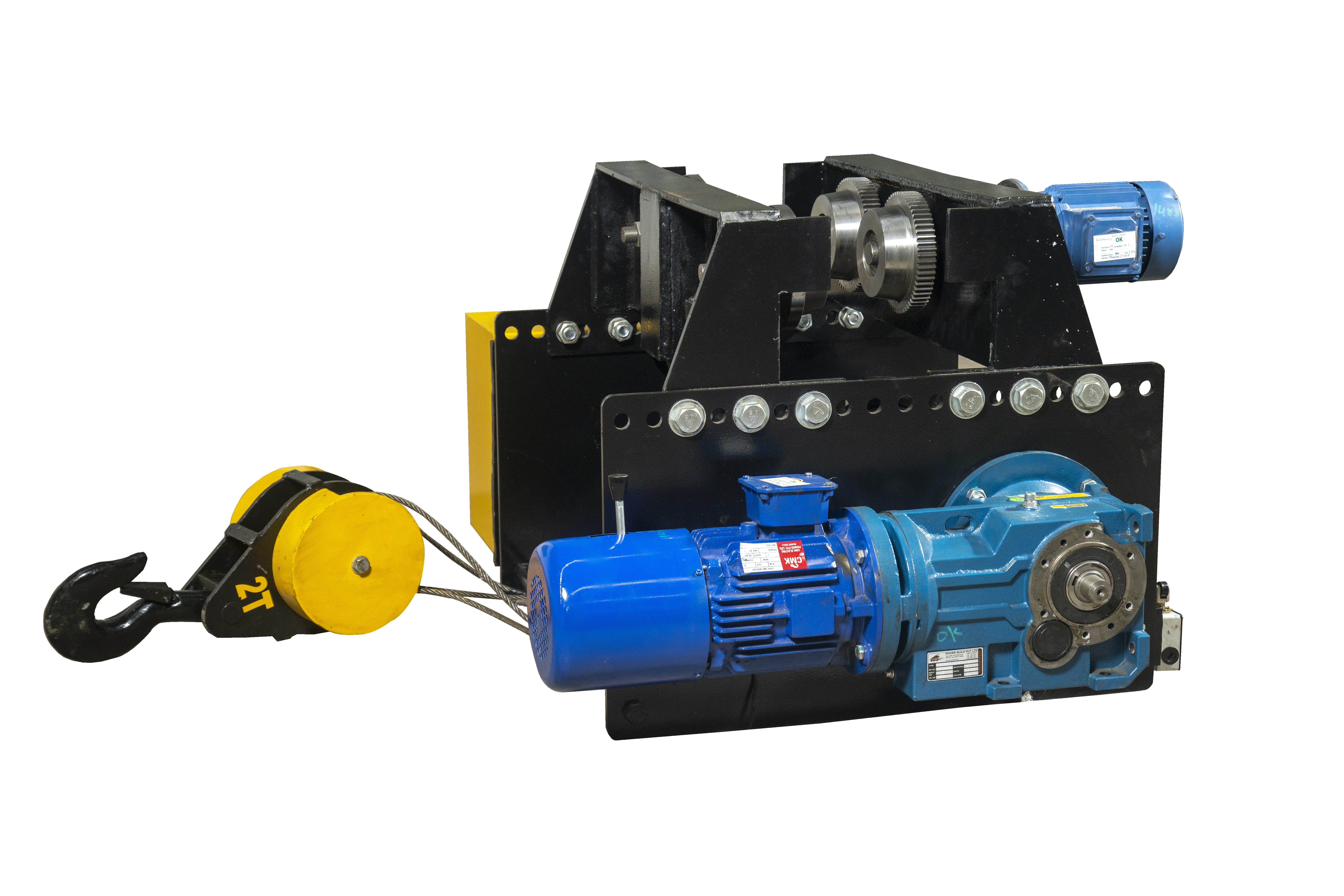 Single Girder Electric wire rope hoist capacity 3 ton