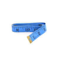 Tailor Measuring Tape - Plastic, 1.5cm X 150cm | Retractable, Blue, Ideal For Garment Measurements, Tailoring, Dressmaking