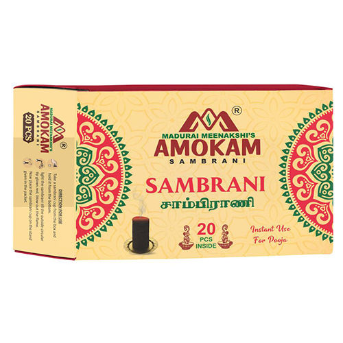 Loban Cup Sambrani 20 Pcs Set