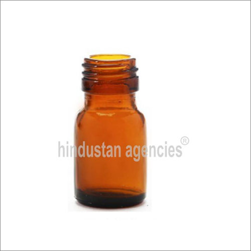 18 ML Amber Round Bottle