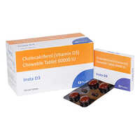 Insta D3 Cholecalciferol Vitamin D3 Chewable Tablets General Medicines