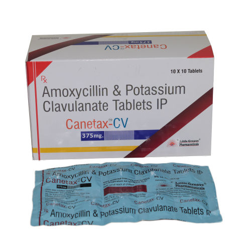 375mg Amoxycillin And Potassium Clavulanate Tablets IP