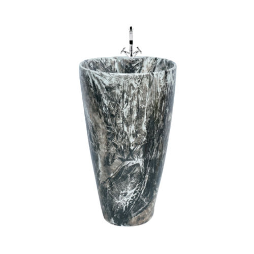 Grey Scorpio Design Wash Basin