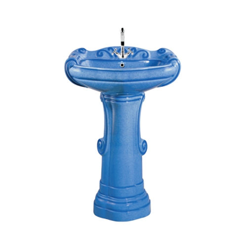 Alpine Blue Rustic Collection Wash Basin