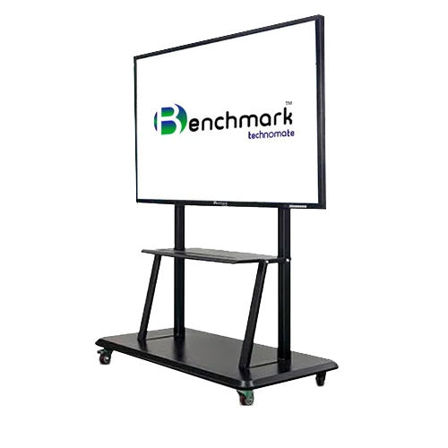 Interactive Flat Panel Floor Mount Trolley