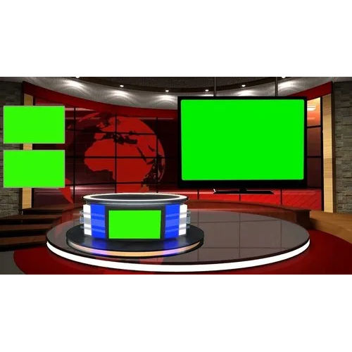 News Room Studio Setup By SMART INFOVISION