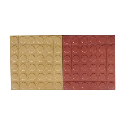 Cement Parking Tiles - Durable Non-Slip Outdoor Floor Tiles | Glossy Finish, Square Edge Pattern, Variety of Colors