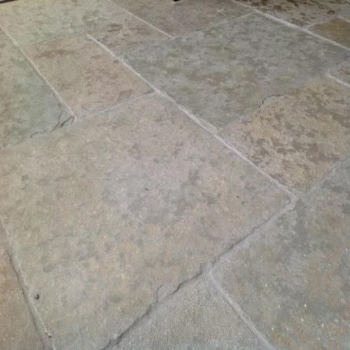 Concrete Flagstone - 60mm Thick Solid Surface Slabs Beige Color | Durable Weather Resistant Easy to Install & Maintain