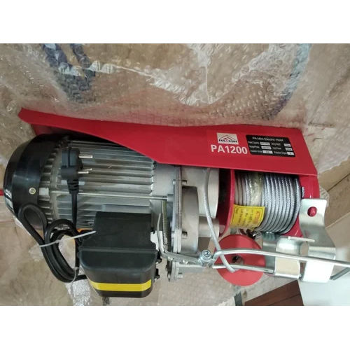 Mini Elec Wire Rope Hoist PA 1500 x 20 mtrs