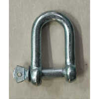 D Shackle Steel - 2 To 8 Inch | Silver, 12 Tonne Lifting Capacity, Durable & Strong Design For Heavy-duty Lifting Applications