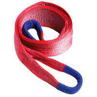 Damar Polyester Webbing Slings 1 Ton Cap X 3 Mtr - Durable Red/blue Webbing, Manual Lifting, Size Range 1-85 M, Ideal For Industrial Applications