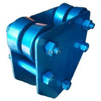 Pull Push Trolley - 150 X 75 X 5.5 Mm, Blue | Strong, Durable, 0.5 Ton To 100 Ton Lifting Capacity