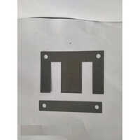 Crgo E And I Lamination Stamping - 0.5mm-0.65mm Thick, Polished Black Finish | E And I Shapes For Transformer Applications
