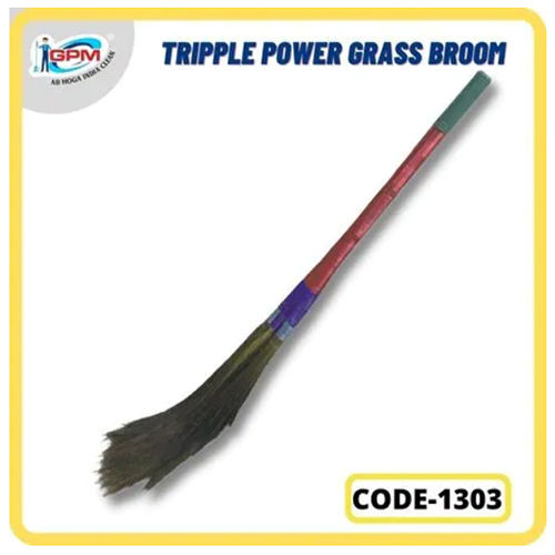 Tripple Power Grass Brooms Size: Different Available