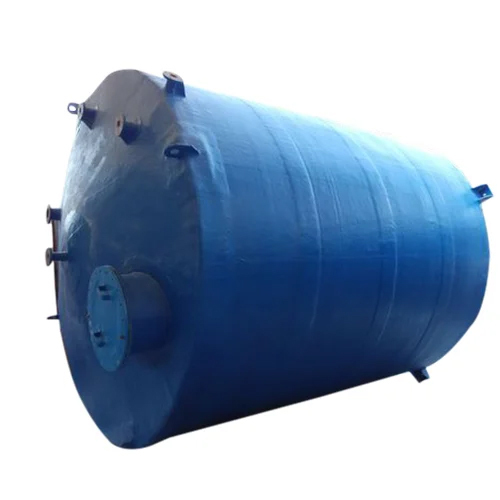 Blue PP and FRP Storage Tank