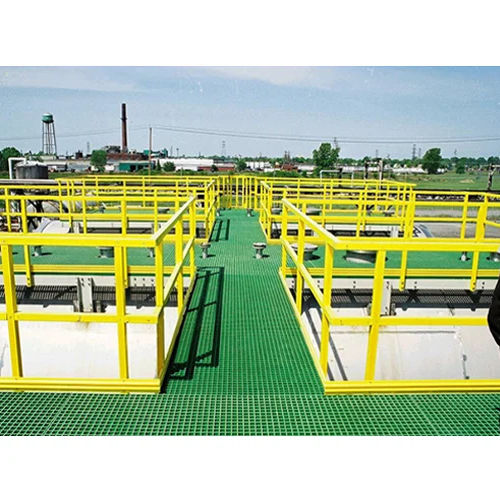 Green Frp Grating Application: Industrial