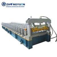 1220mm metal roofing panel forming machine