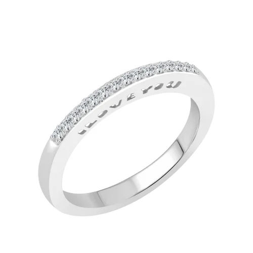 Natural Round Diamond Ring