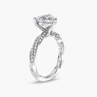 Party Wear Natural Diamond Ring Diamond Clarity: Fl