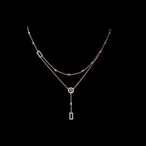 Modern Diamond Necklace