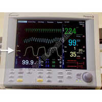 End Tidal Carbon Dioxide Monitor - Stainless Steel And Plastic, Industrial Use For Hospitals, Silver Design