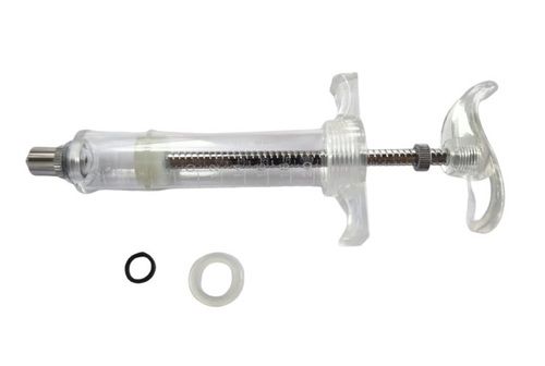 General Veterinary Equipments Syringe Adjustable Plastic Steel