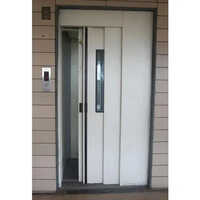 Galvanized Steel Manual Door Passenger Elevator