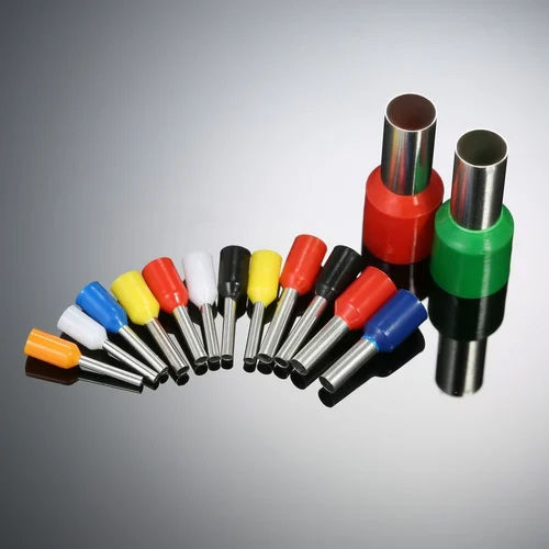 Silver-Multicolor Pvc Insulated Single Ferrule