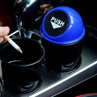 Mini Car Trash Bin Can Holder Dustbin (1738)