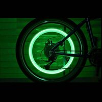 LED Flash Light lamp tyre Wheel Valve Sealing caps (0543)