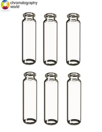 20Ml Hs (Pe) Crimp Clear Glass Vial 23 X 75Mm Round  Bottom (Pk100) Usage: Laboratory