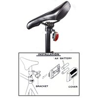 Safety Flashing Light 5 LED Light 1 Piece Red Light