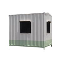 Mild Steel Portable Office Cabin