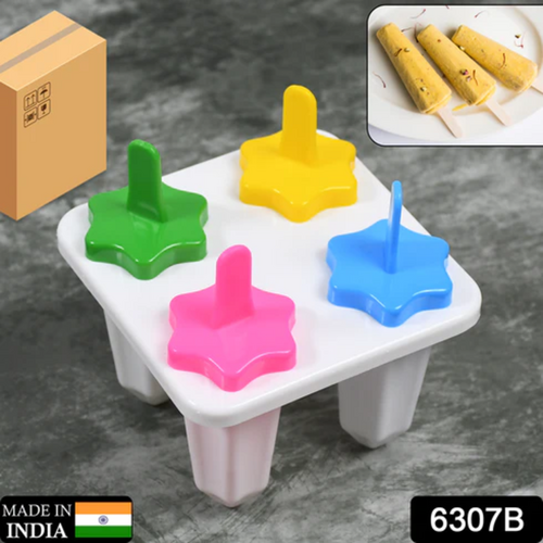 4Pc Ice Candy Maker used for making ice-creams in all kinds of places including restaurants and ice-cream Parlours etc.