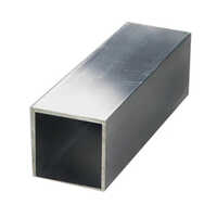 Silver Aluminium Square Pipes