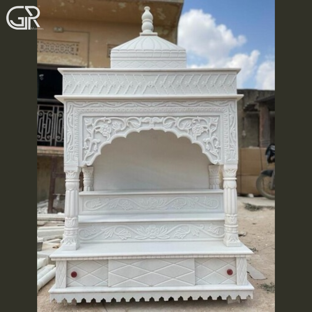 indoor polished marble temple