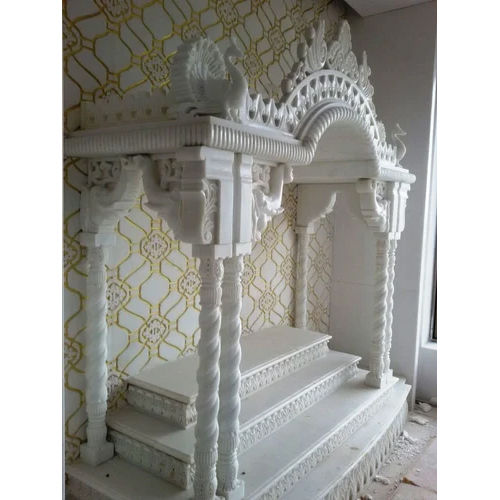 Carved Makrana Marble Temple