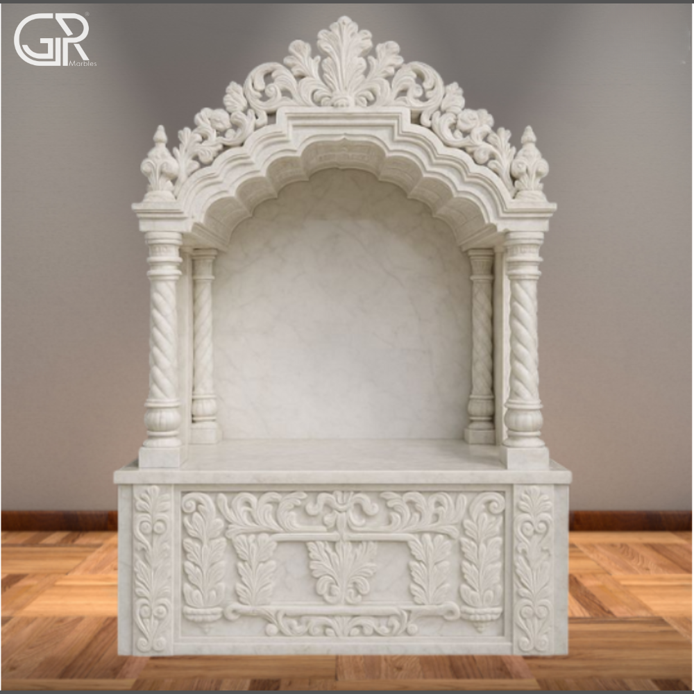 Amazing Carved White Marble Temple